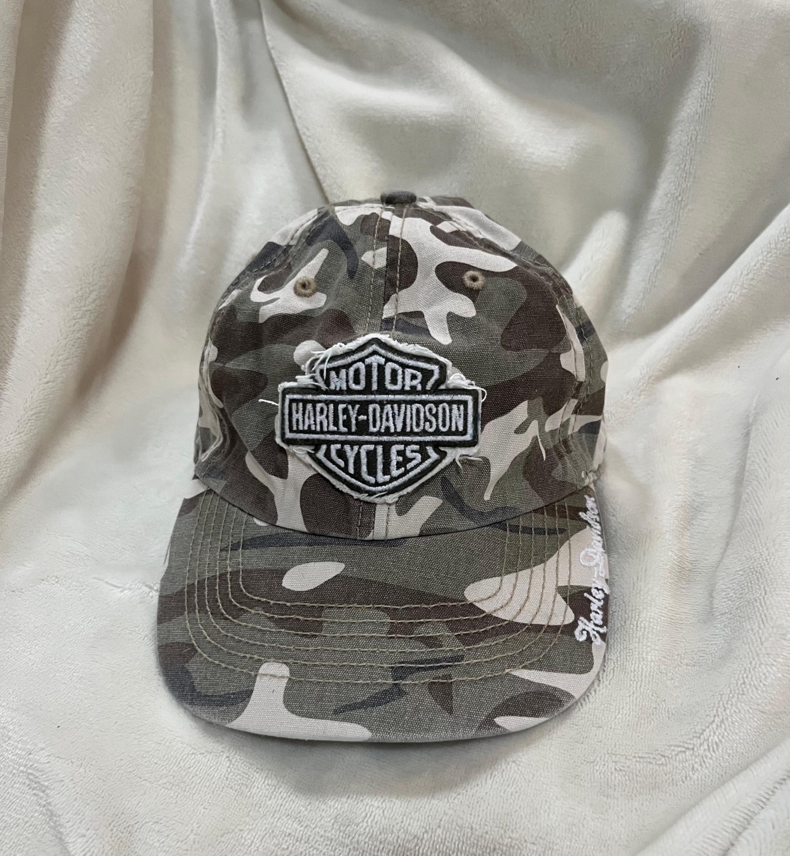 Harley Davidson Motor Cycles Museum Women’s Camo Hat