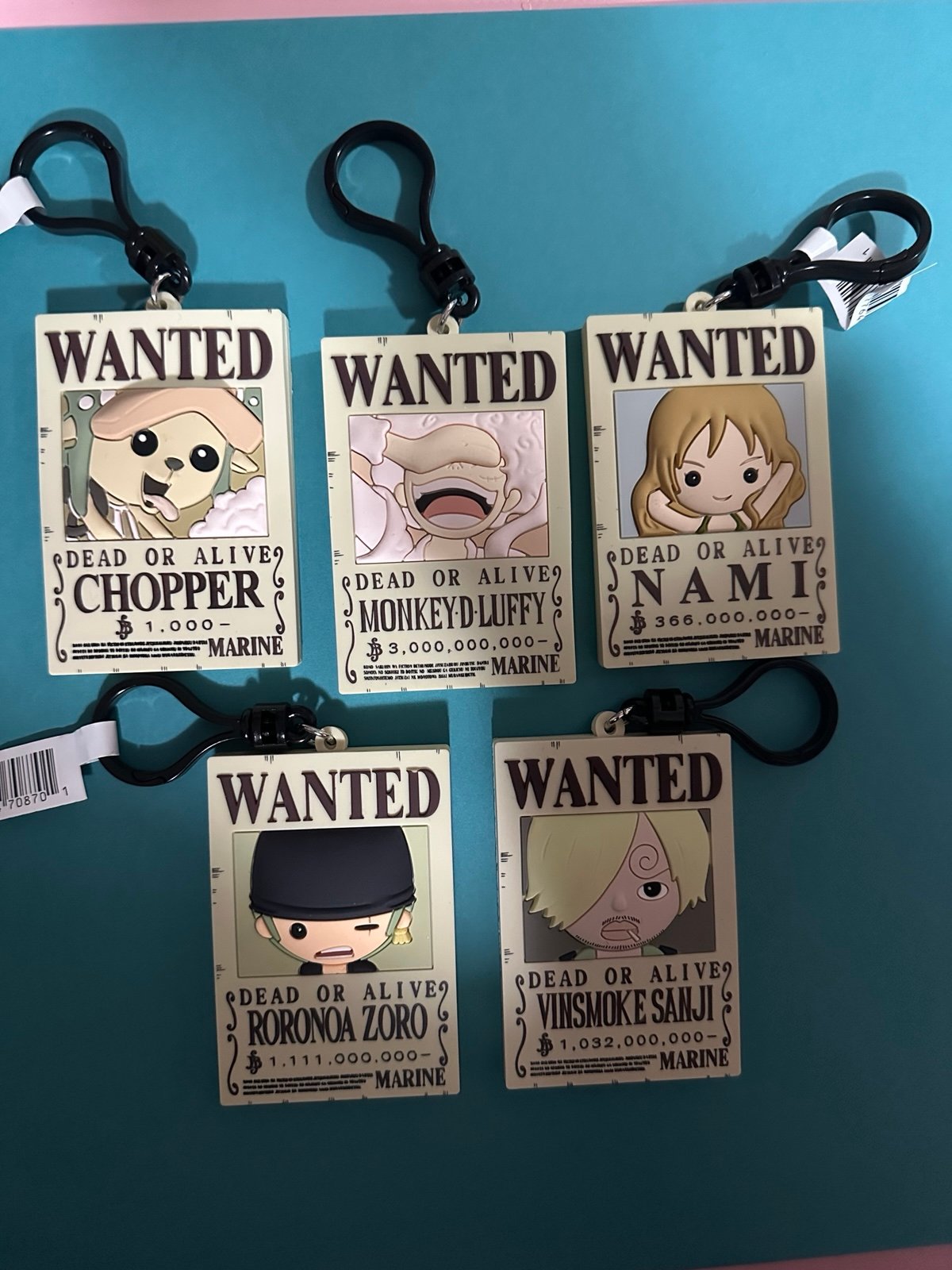 one piece figural bag clips