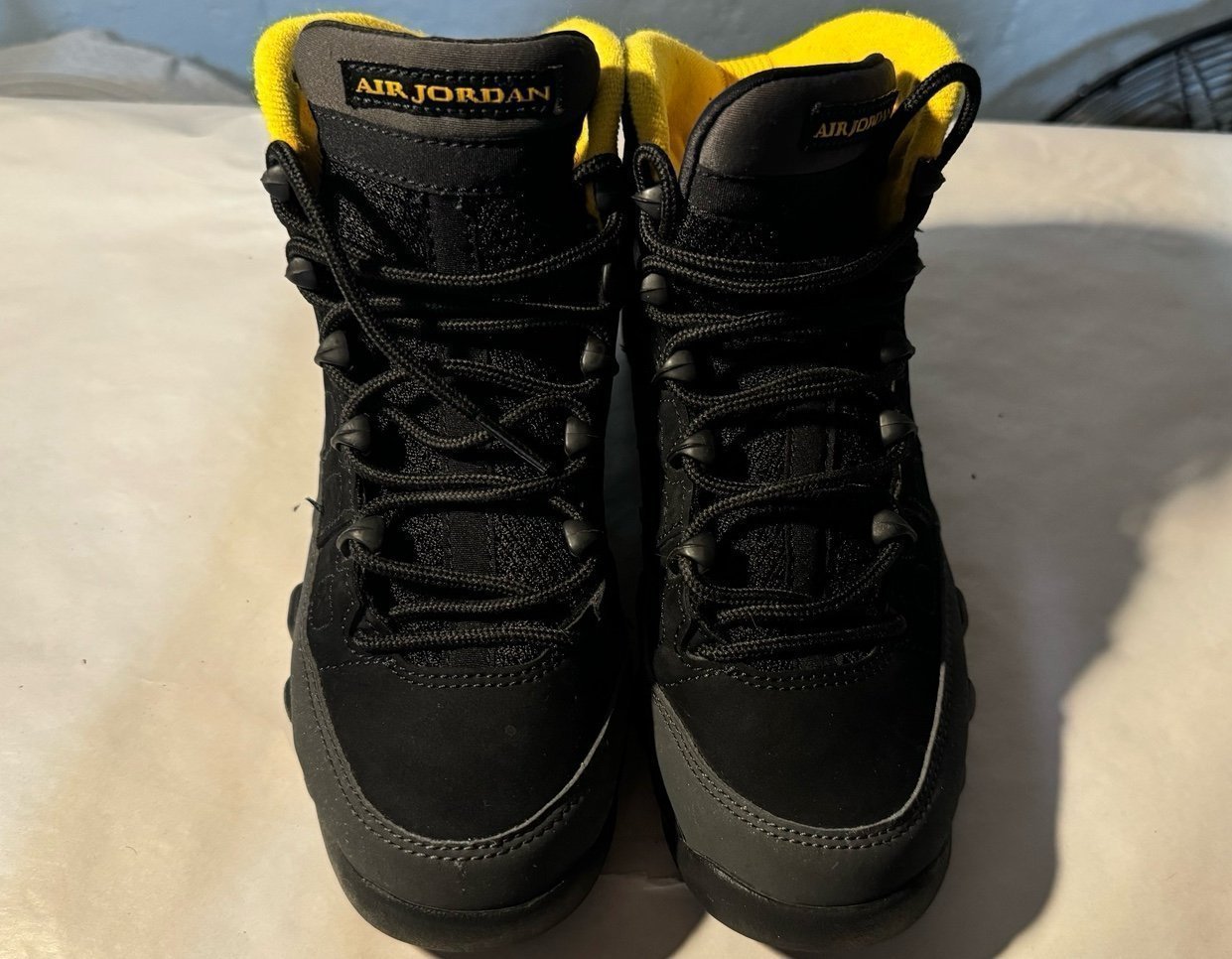 JORDANS BIG KIDS RETRO 9 SIZE 5 - detail