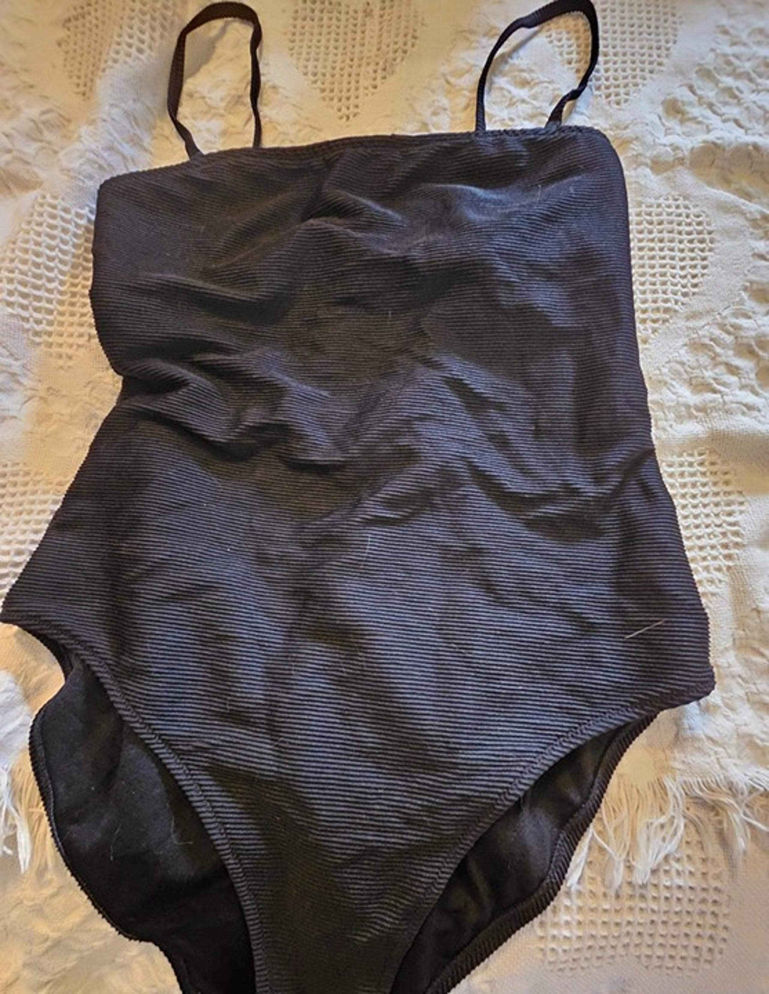 NWT Black One Piece Swimsuit