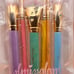 SLMISSGLAM Macaron Glam Brush Set NEW