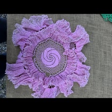 Doily crochet in the 50s