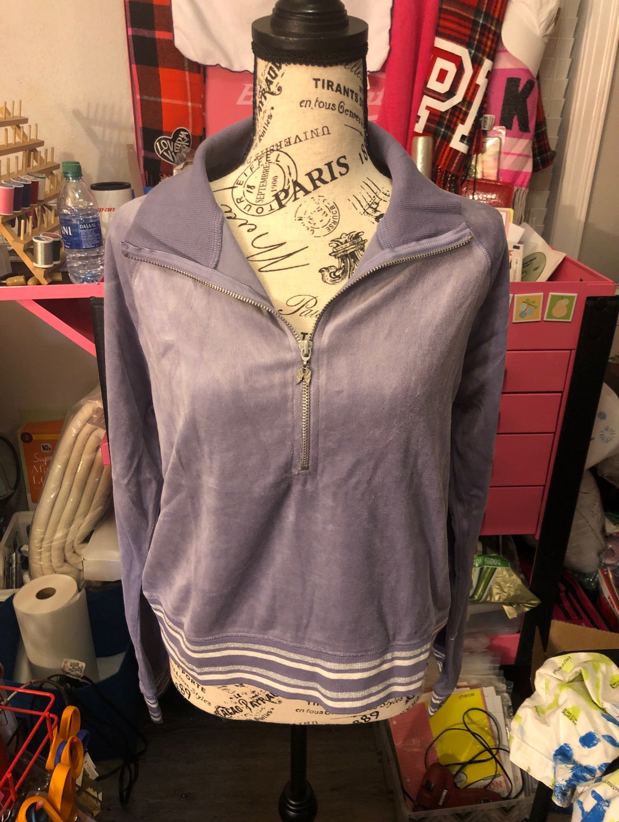 Victoria secret 1/2 zip up