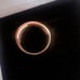 14k Solid Diamond two tone Orbit Ring Size 8 ( Finale Offer!)