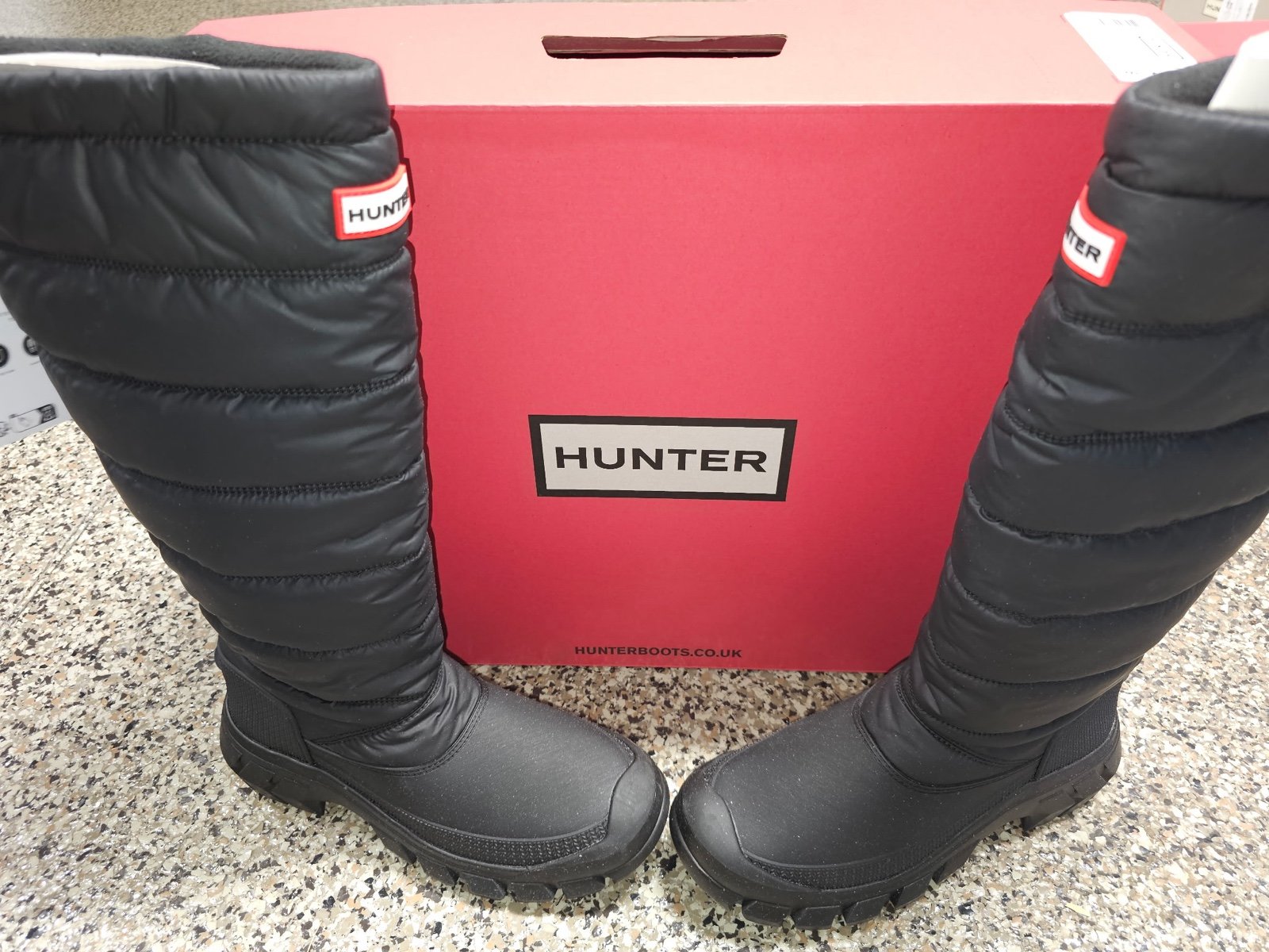 Hunter Women's Intrepid Tall Snow Boots Size 8.