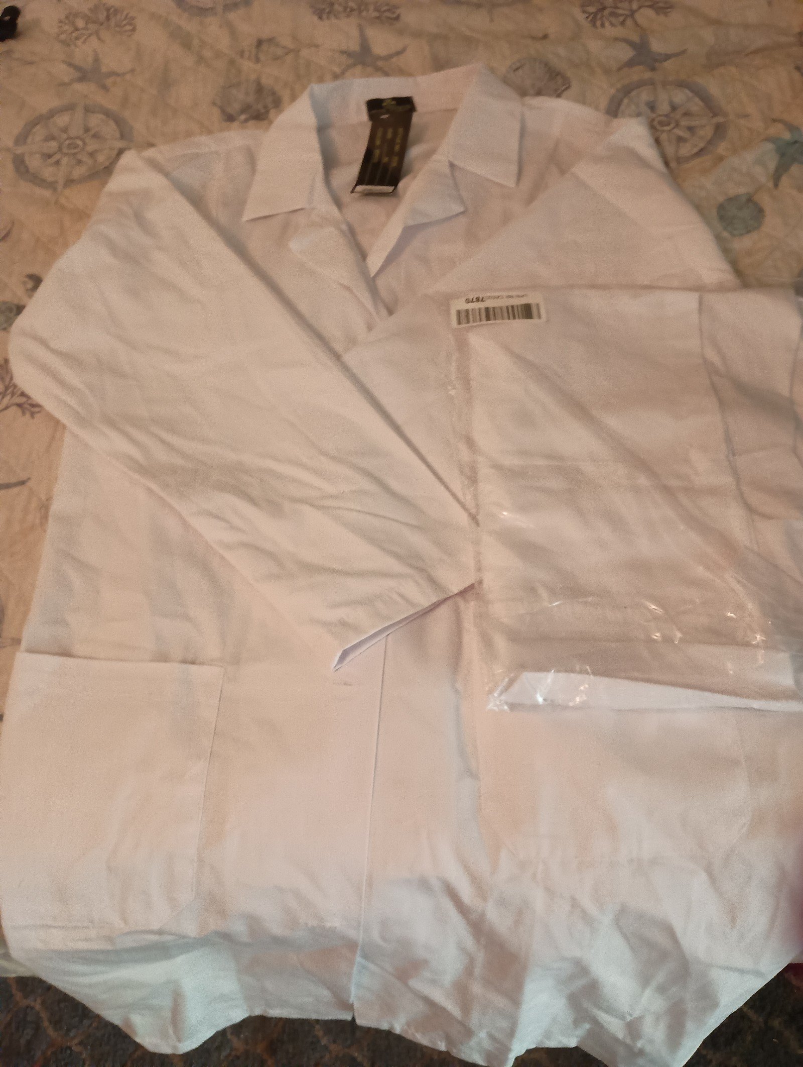 White lab coats