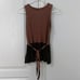 Anthropologie Moth Metallic Sweater Tank