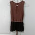 Anthropologie Moth Metallic Sweater Tank