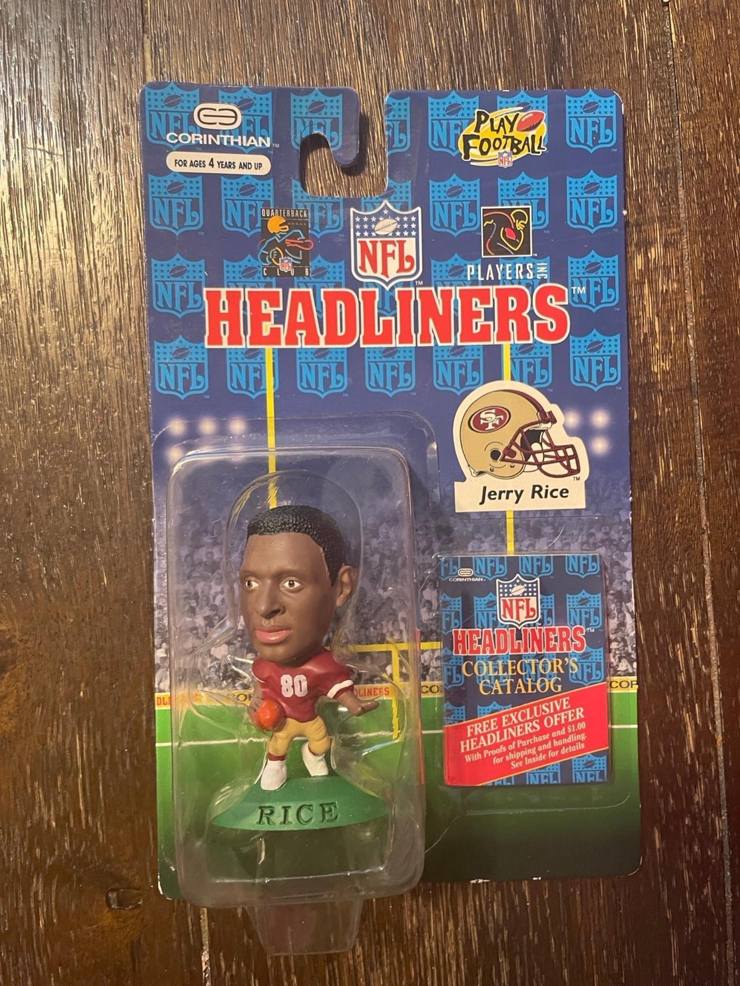 Jerry Rice NFL Football 1996 Headliners Action Figure