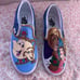 Beauty and the beast vans size 8.5