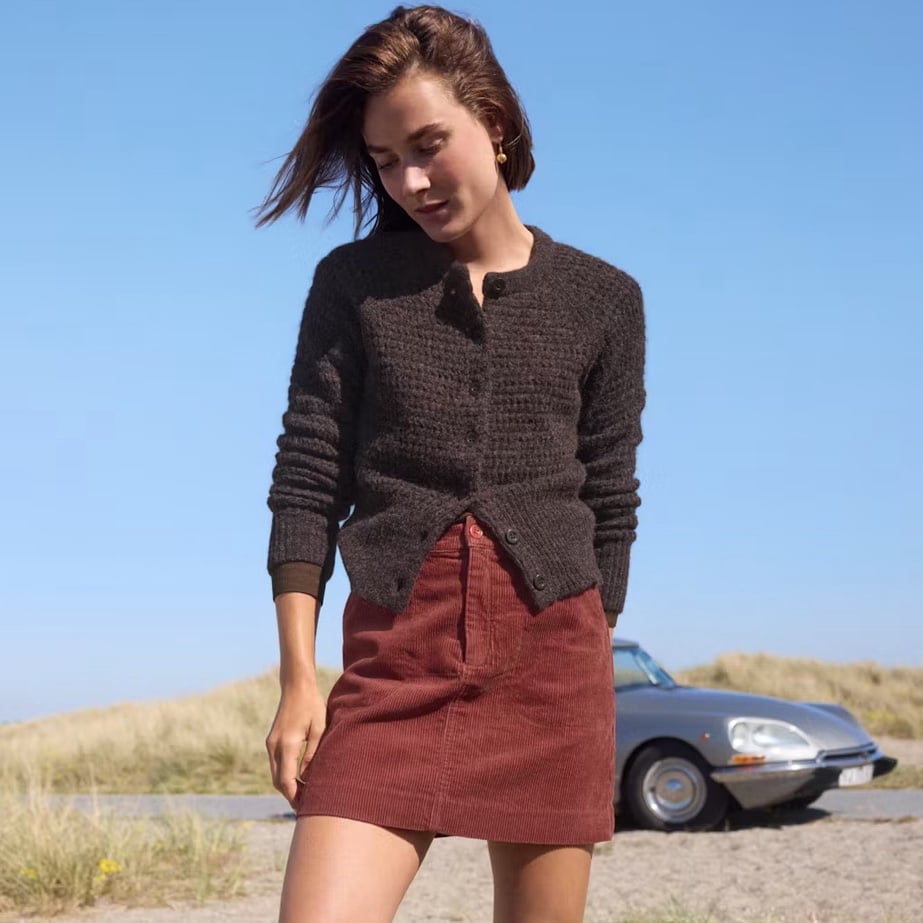 Button-through cardigan Alpaca & merino wool blend