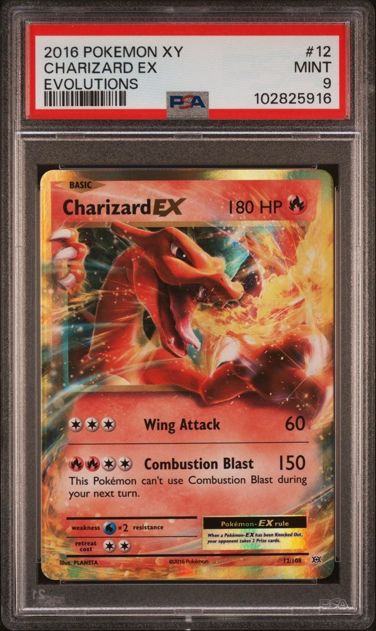 PSA 9 Charizard EX