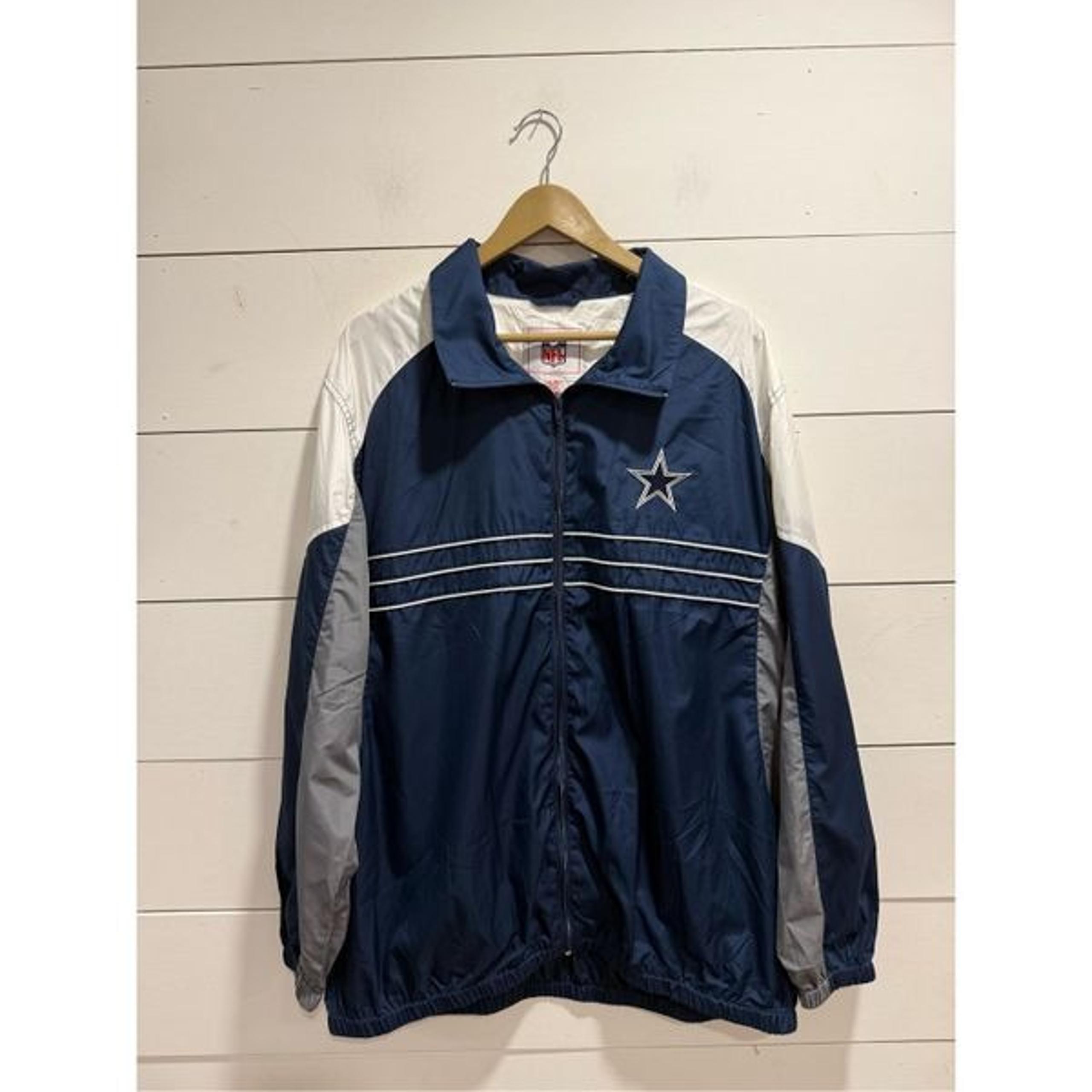Vintage G-III Dallas Cowboys SI NFL Mens Windbreaker XXL