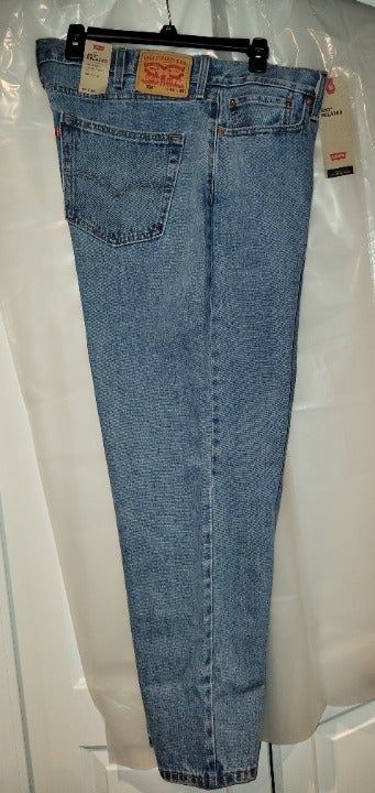 Mens Levis 550 Blue Demin Jeans 42x36 Big & Tall