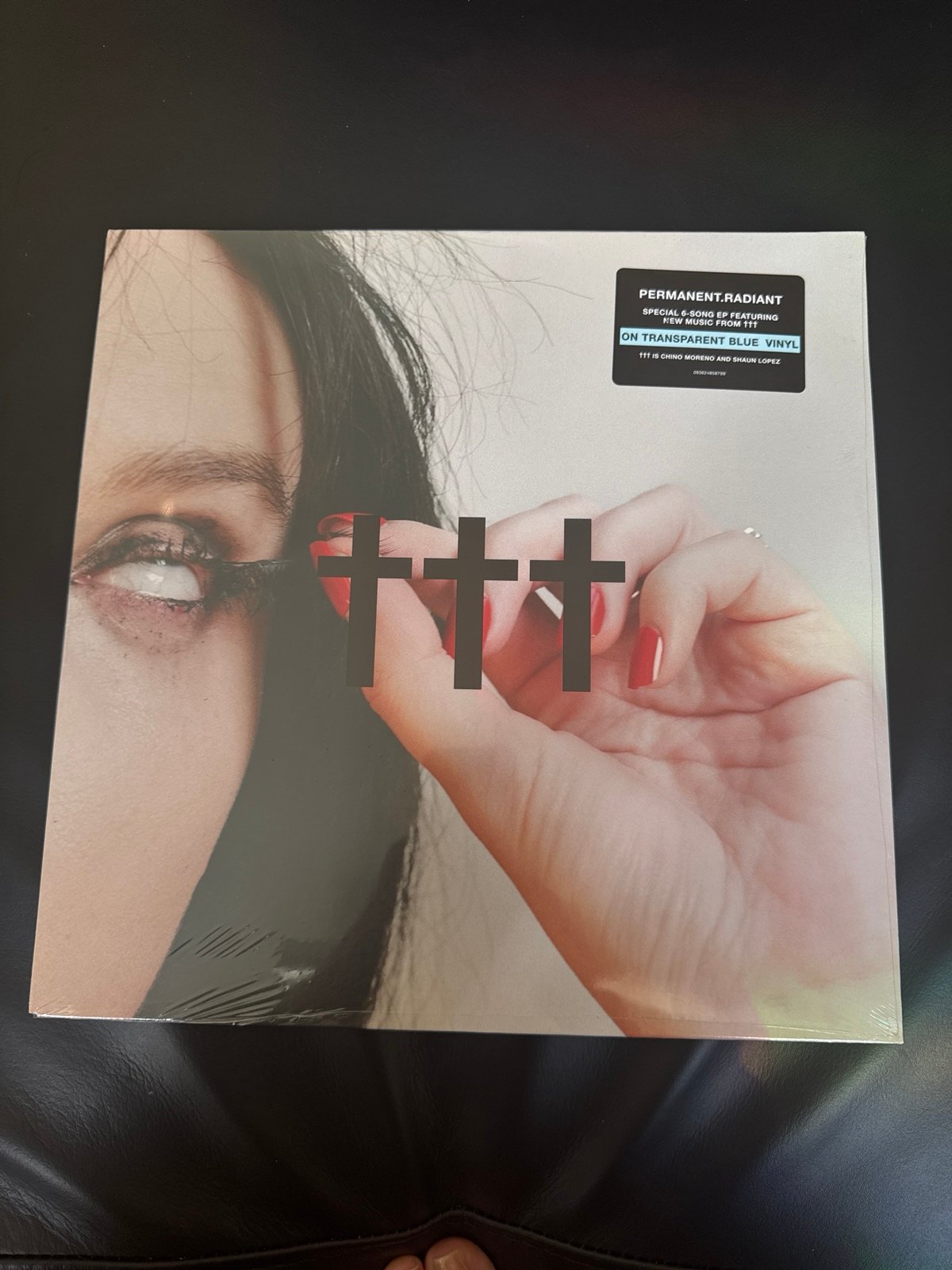 Crosses - PERMANENT.RADIANT transparent blue vinyl