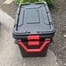 Sterilite 40 Gallon Wheeled Industrial Tote Plastic, Black, Set of 22 Pcs NEW Ma
