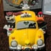 Warner Brothers-Looney Tunes Chatacter's in NYC Taxi Cookie Jar, Mint 98' IOB