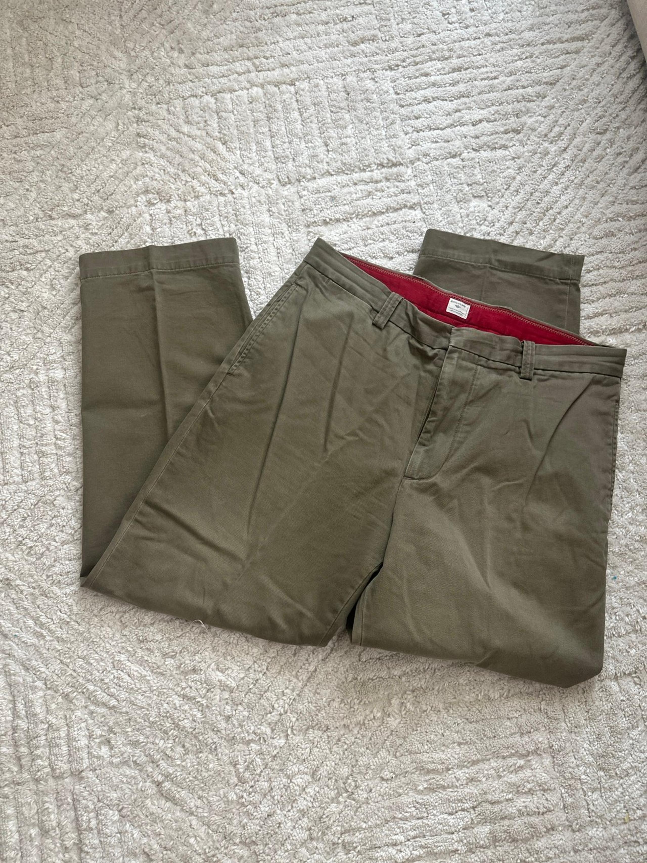 Men’s dockers army green dress pants