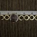 GORGEOUS WOMEN MC MONTES CARLO WATCH COLOR GOLD 18k PlatedGold with CUBIC ZIRCON