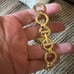 GORGEOUS WOMEN MC MONTES CARLO WATCH COLOR GOLD 18k PlatedGold with CUBIC ZIRCON