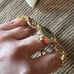GORGEOUS WOMEN MC MONTES CARLO WATCH COLOR GOLD 18k PlatedGold with CUBIC ZIRCON