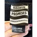 Broken Promises Bear Guide Black Women’s XL Hoodie Sweatshirt Pullover