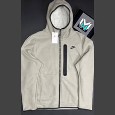 Nike Tech Fleece Full Zip Winterized White Hoodie Men’s 2XL DQ4801-016