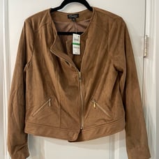 Thalia Sodi Core Fashion suede jacket
