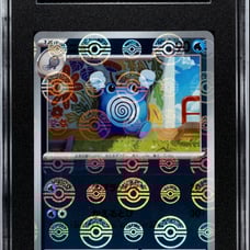 Poliwhirl 061/165 Sv2a JP Pokemon 151 reverse holo Pokeball ERROR SGC 10 (POP5)