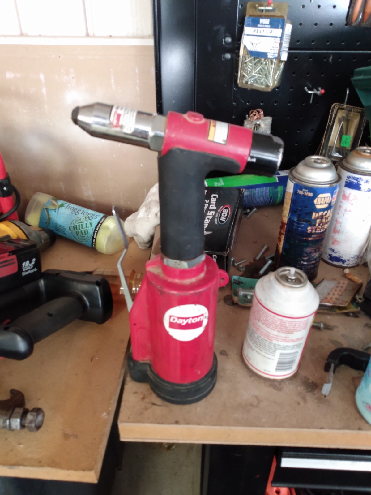 Dayton air rivet gun