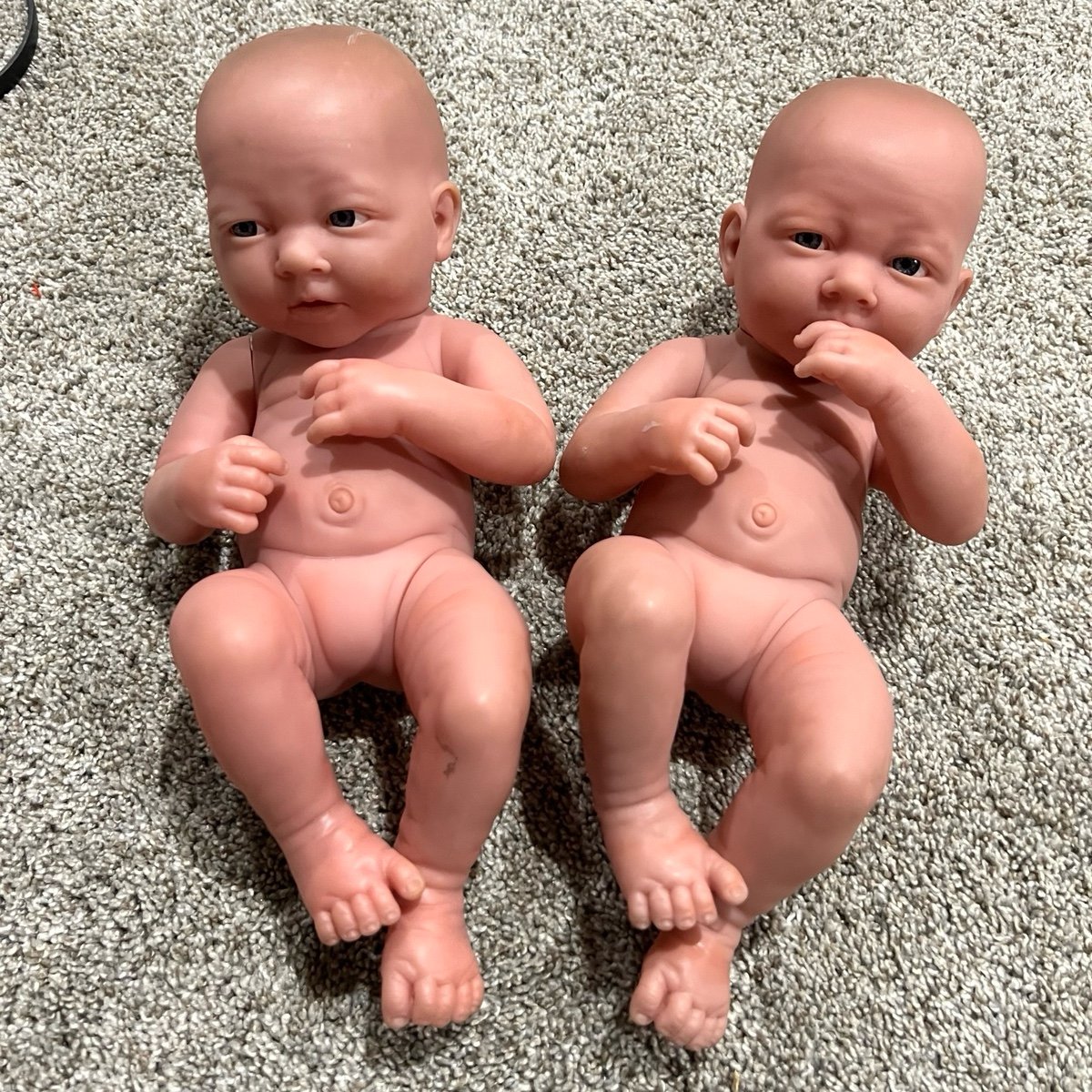 2 Berenguer lifelike newborn Baby dolls