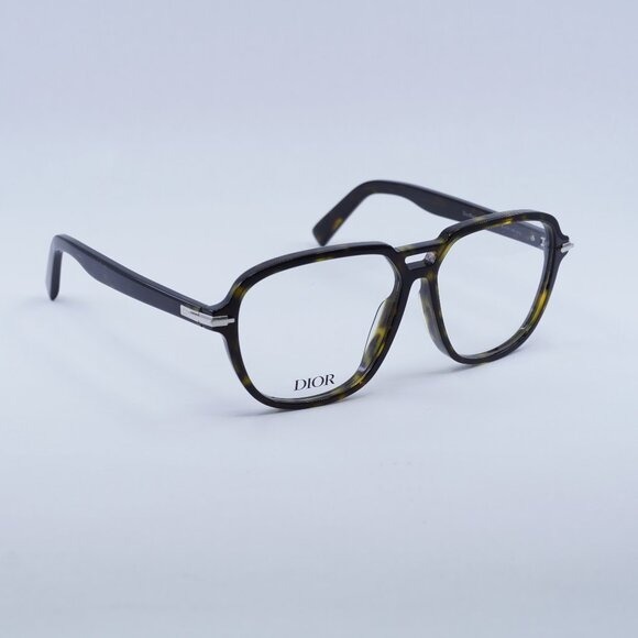 New Dior DIORBLACKSUITO AI 2000 Eyeglasses - Havana Frame 57mm
