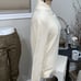 Lauren Ralph Lauren Elegant Ivory Sweater Gold Buttons