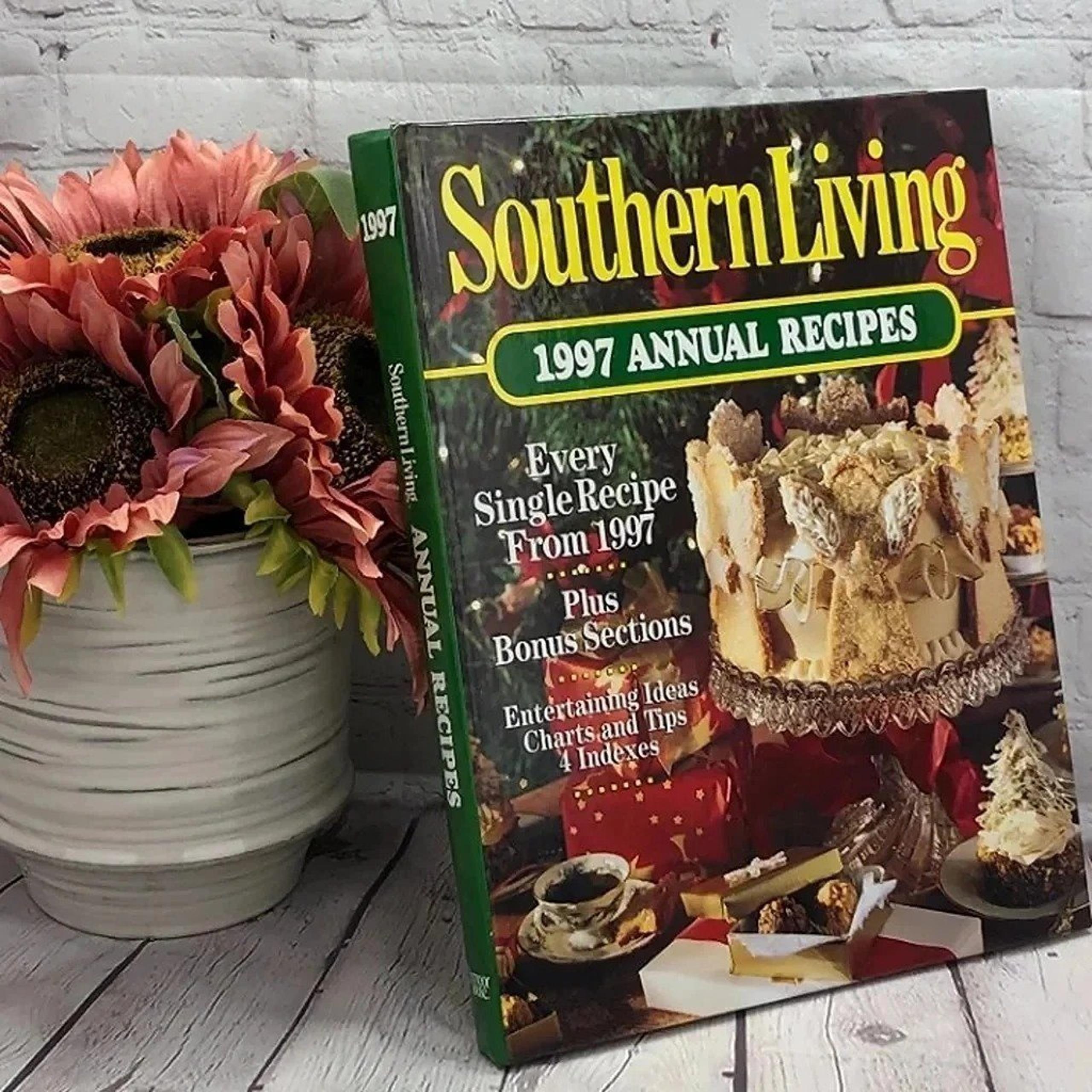 Southern Living Annual Cookbook vintage Southern Living 1997 Annual Recipes