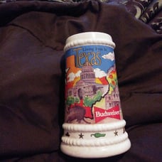 Budweiser stein