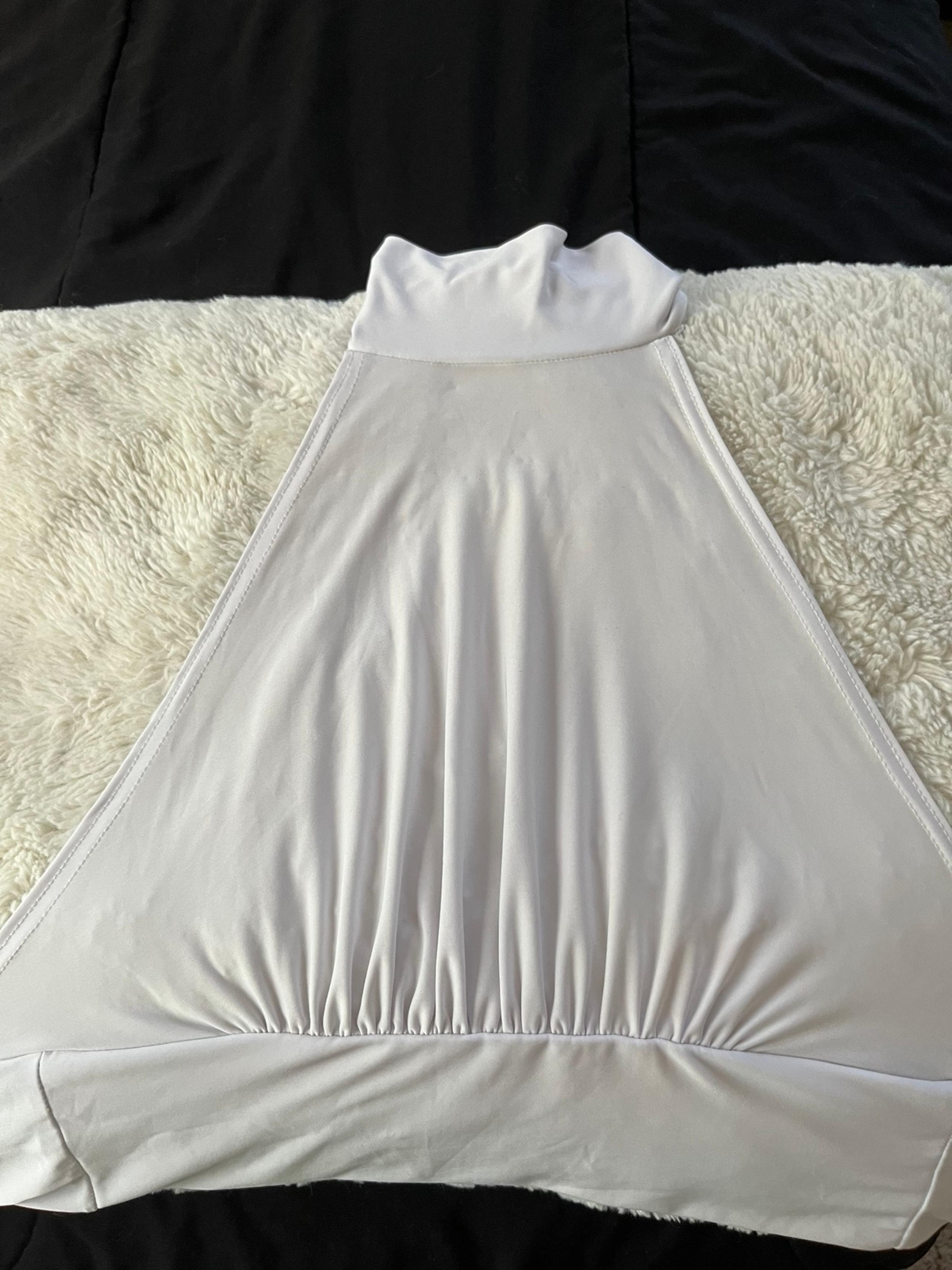 Backless Strapless Halter Top