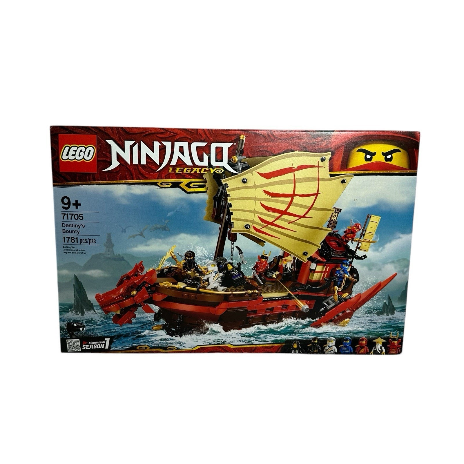 Lego 71705 Ninjago Legacy Destinys Bounty 1781 pieces New Sealed Retired