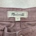 Madewell Emmett Tapered Pant 28 Vintage Petal Pink