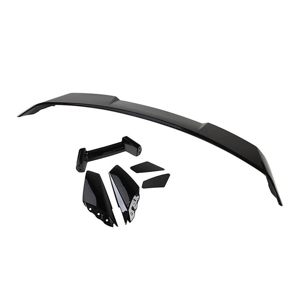 2015-2021 Mustang Gt500 WING Style Rear Spoiler Brand New Gloss Black