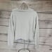 American Eagle Aerie Gray Hooded Lace Up Vneck Cropped Sweatshirt Medium