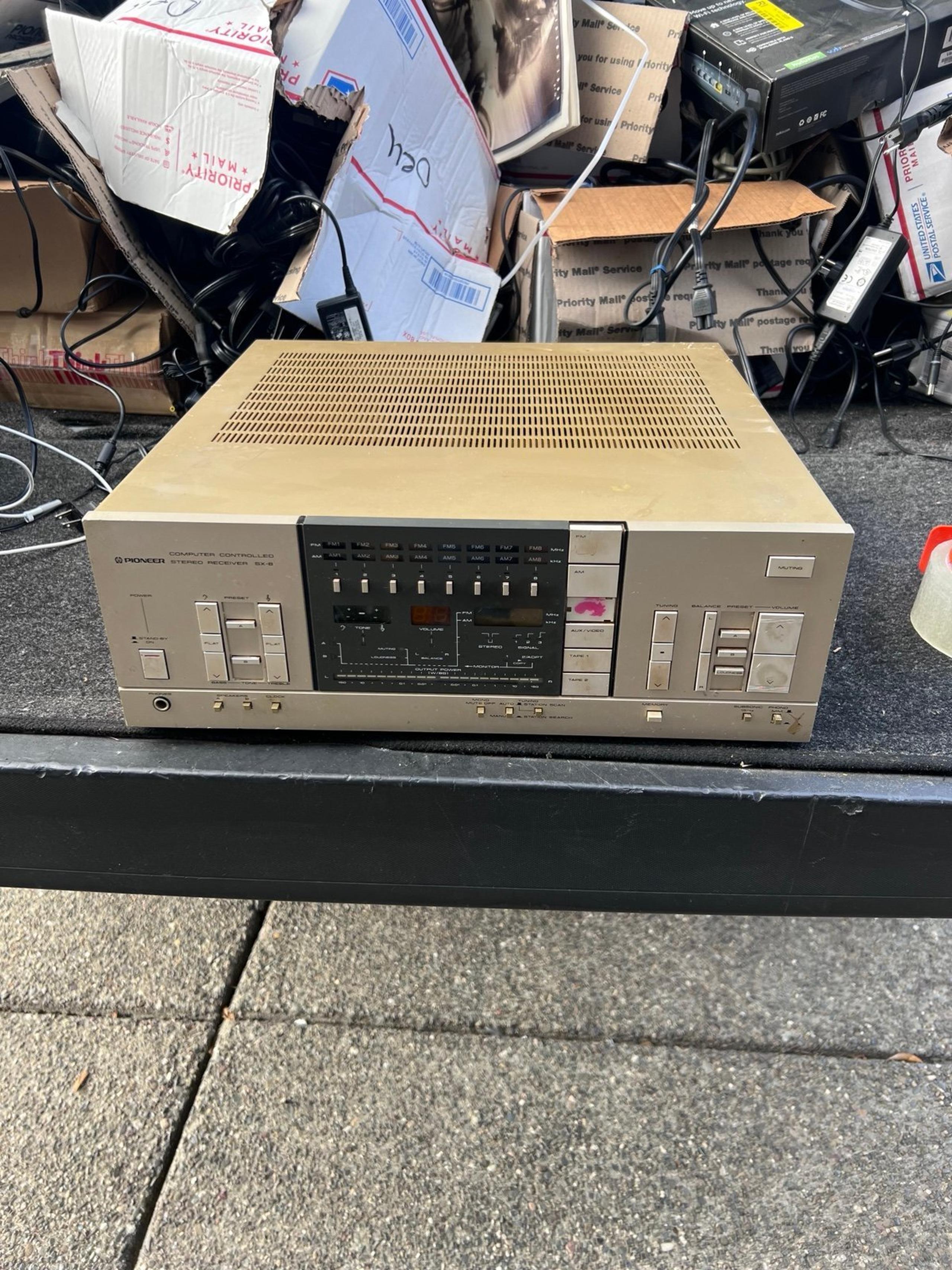 Vintage Pioneer Model SX-8 Stereo Receiver