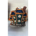Vintage 2000 Spooky Hollow Halloween Porcelain House Cinema No Cord