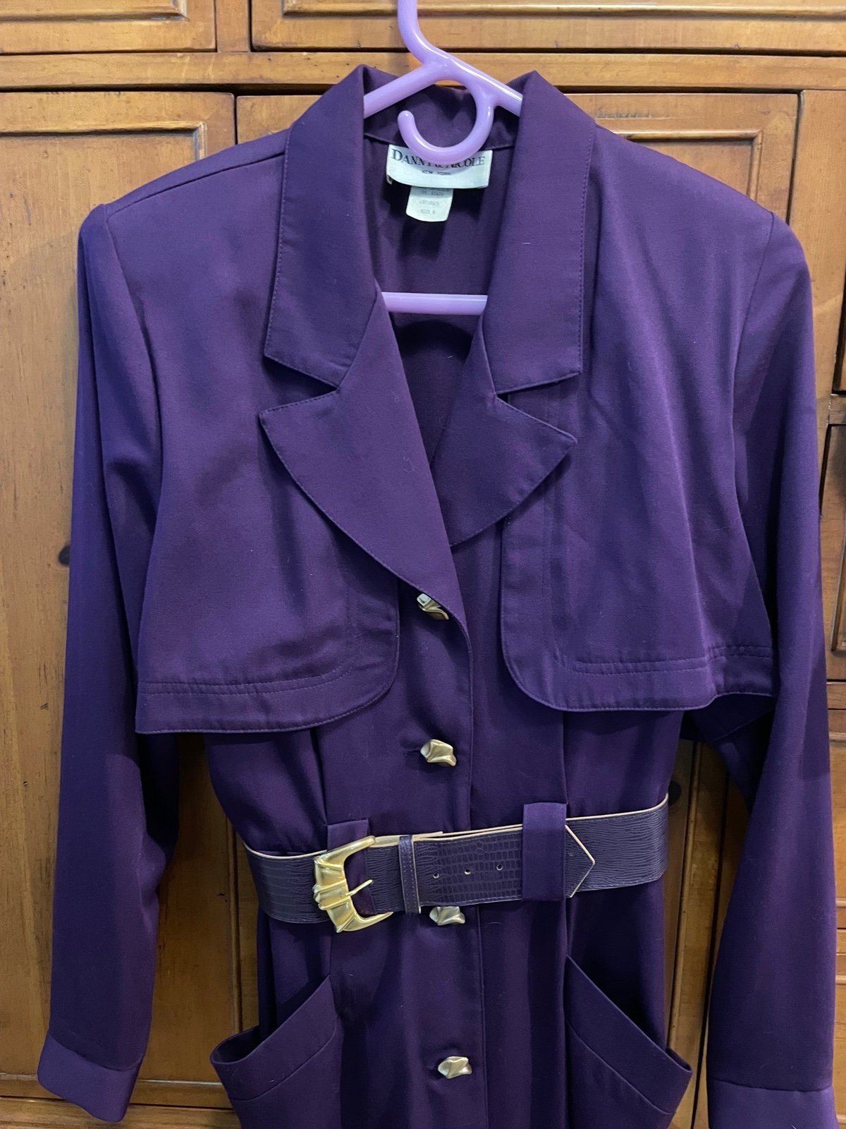 Vintage Danny & Nicole trench coat