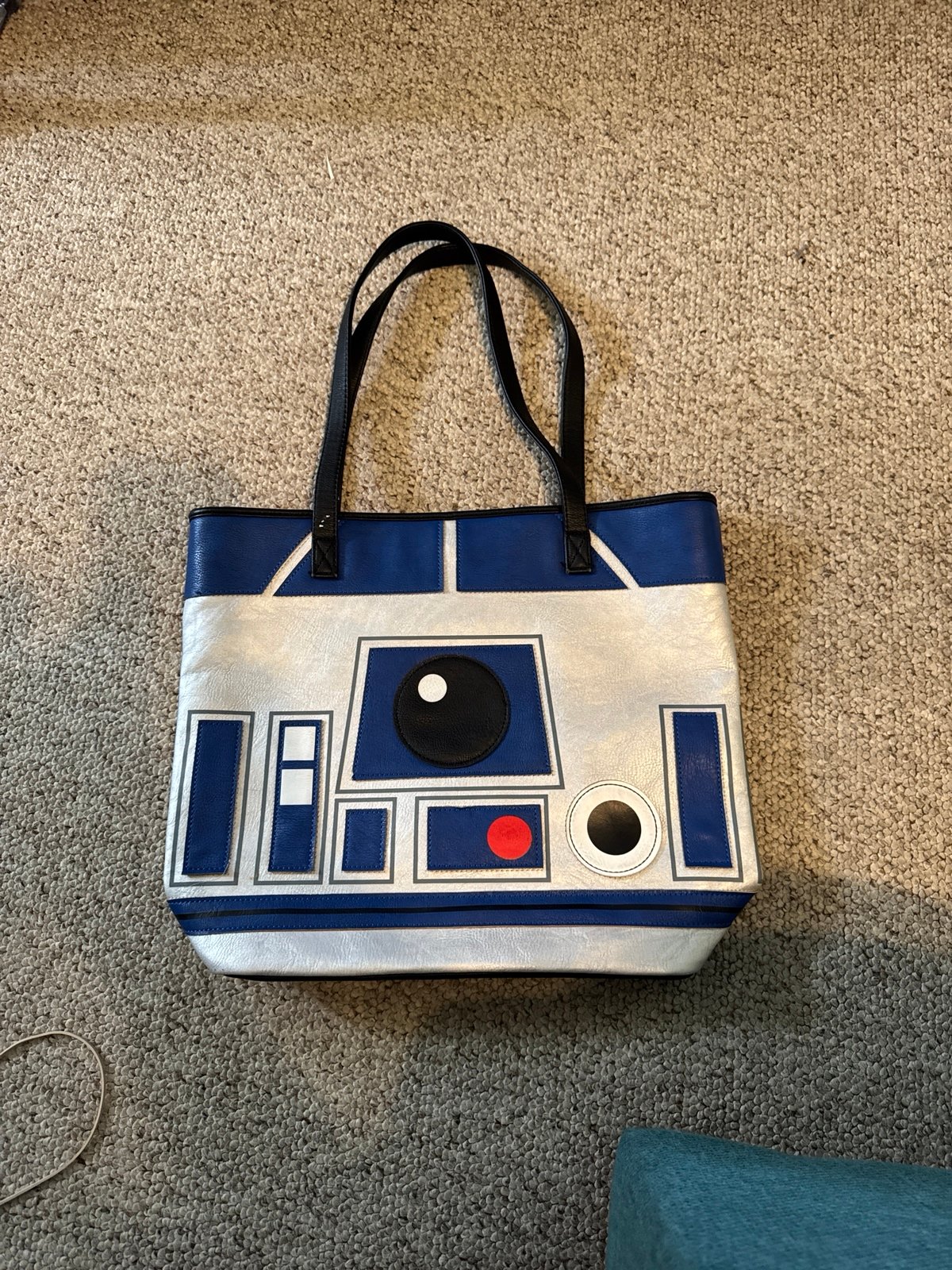 Loungefly R2D2 C-3PO Tote Bag EUC