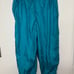 Vintage Bold Spirit Baggy Barrel Teal Nylon Joggers Size - XL