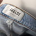 Agolde jeans Toni mid rise straight size 32 light wash organic cotton lyocell