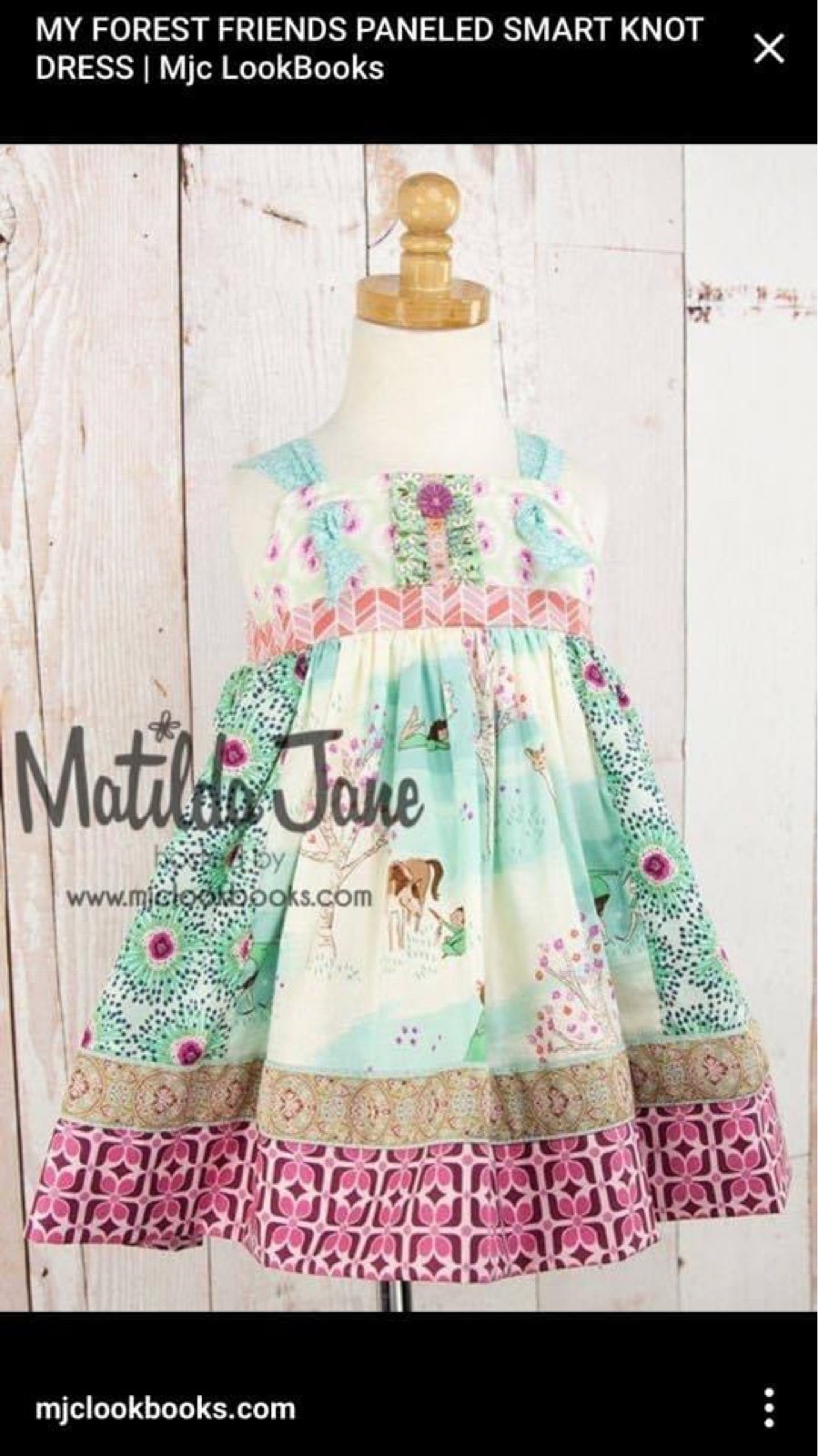 Matilda Jane Platinum Smart Knot Dress