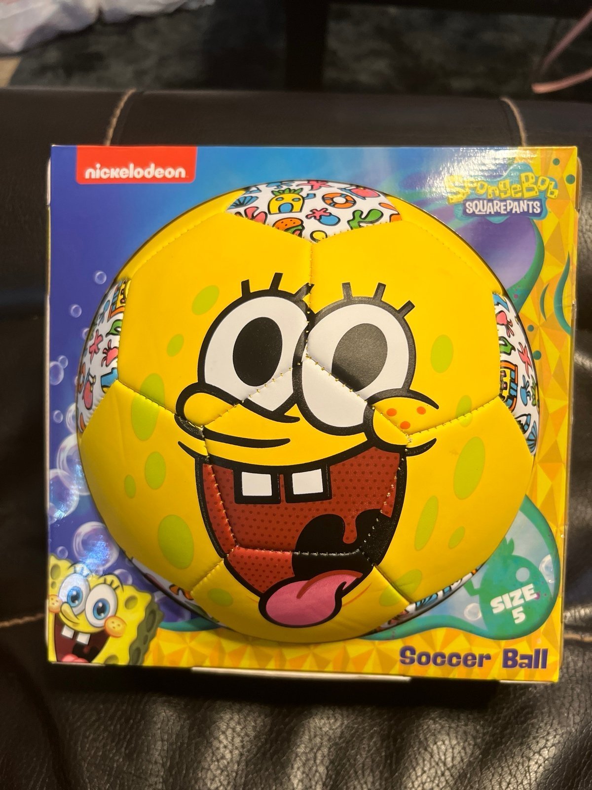 SpongeBob Soccer Ball Size 5 New