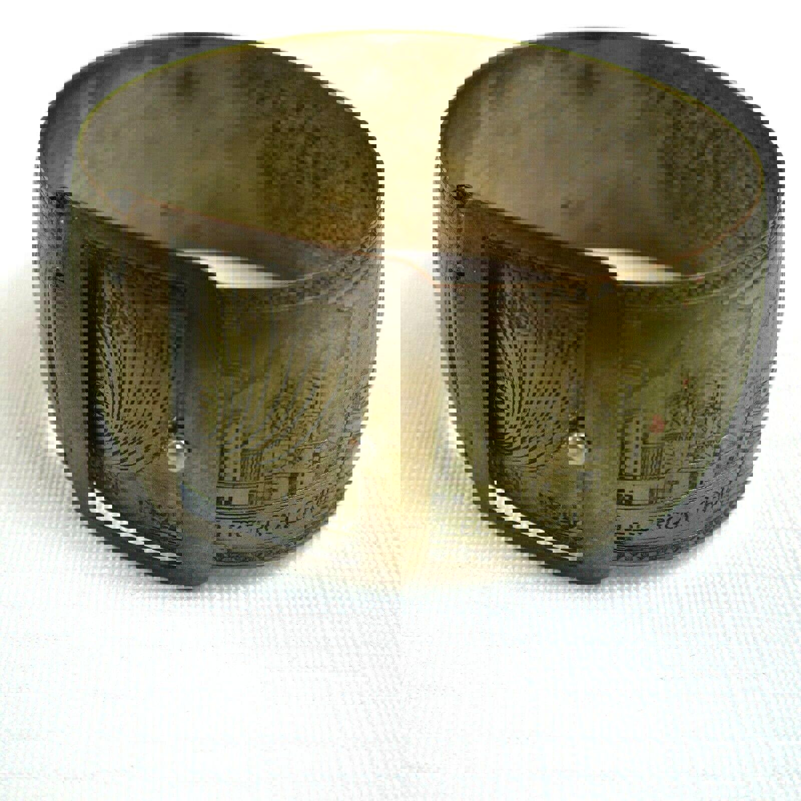 1934 Chicago Worlds Fair Cuff Belt Bracelet Hall of Science, Travel & Transport