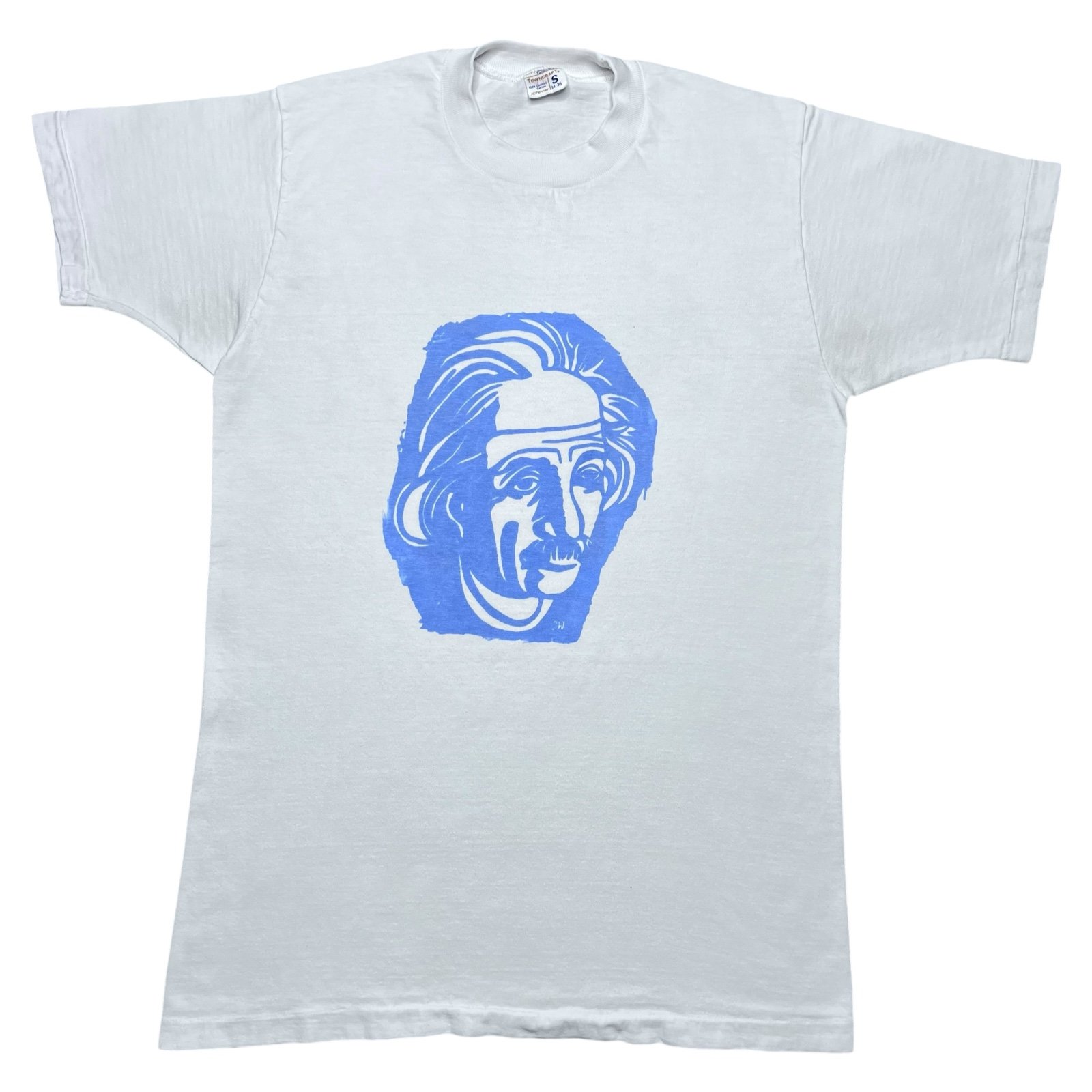 Vintage 1970s Albert Einstein Towncraft Water Based Graphic T-Shirt